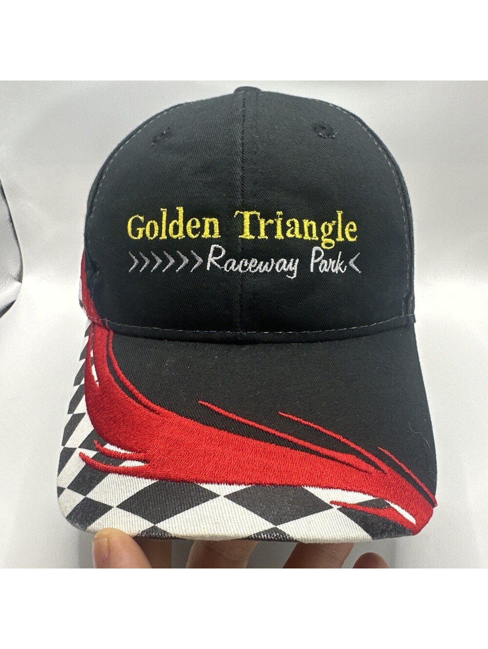 Golden Triangle Raceway Park Winner 2013 Embroidered Racing Graphic Baseball Hat